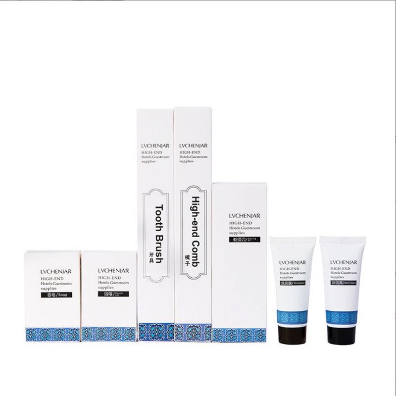 Guest Toiletries Kit Manufacturer - Custom Luxury OEM 5 Star Disposable Biodegradable Eco Friendly for Bathroom Hotel Amenities