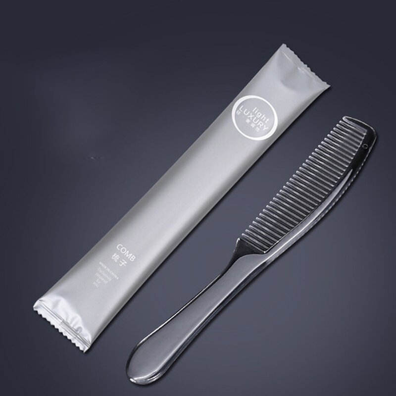 Hotel Travel Comb Manufacturer - Eco Friendly Wholesale Print Logo Disposable for OEM Custom Guest Toiletries Kit