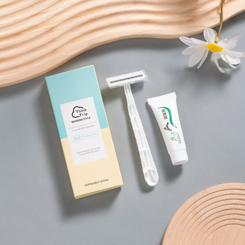 Hotel Amenities Set Manufacturer - Eco Friendly Disposable Custom LOGO Luxury 5 Stars Biodegradable Package Kit