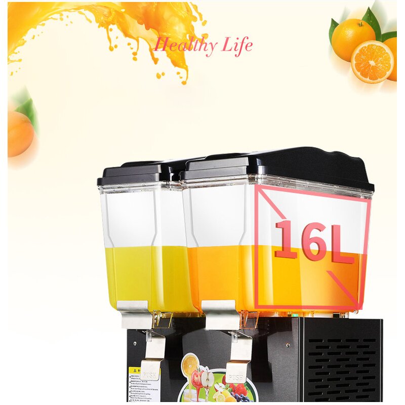 Beverage Dispenser Manufacturer - 1/2/3/4pcs Buffet Commercial Cold & Hot Drink Soda Machine Food Grade Hotel Restaurant Juice