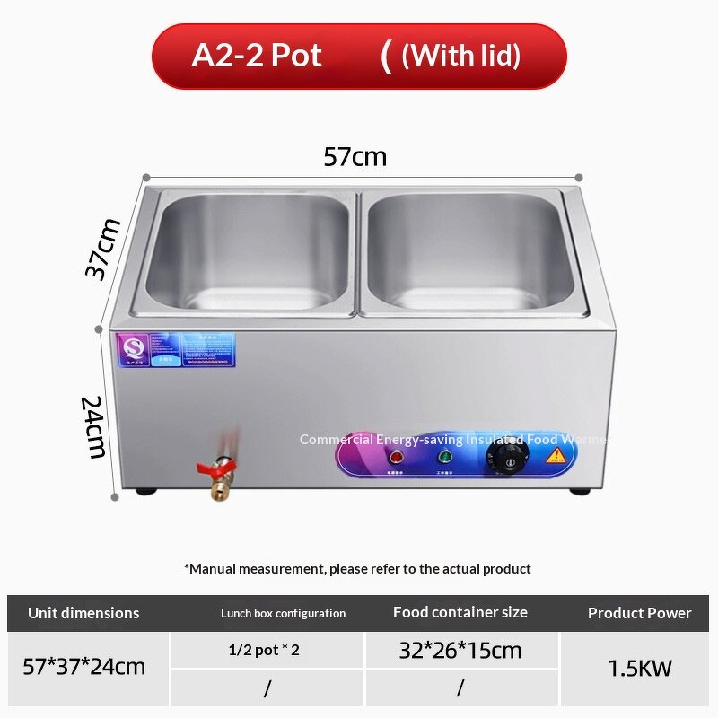 Automatic Constant Temperature Food Cover Manufacturer - Commercial Desktop Insulation Table Thickened Stainless Steel Energy Saving Protective