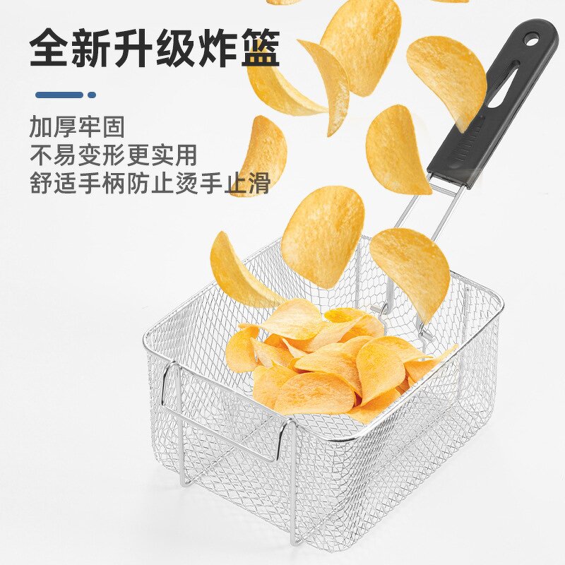 Deep Fryer Manufacturer - 6L 12L Commercial Restaurant Double-tank Single Double-screen Electric