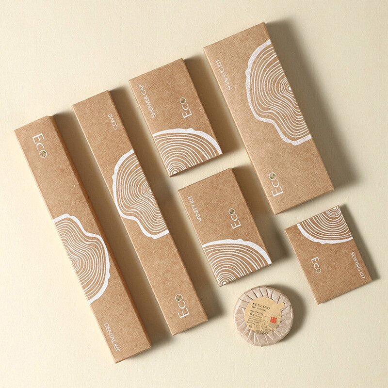 Hotel Amenities Set Manufacturer - Shampoo Shower Gel Body Lotion Tube Packaging Travel Eco-friendly Toothbrush Accessories Set