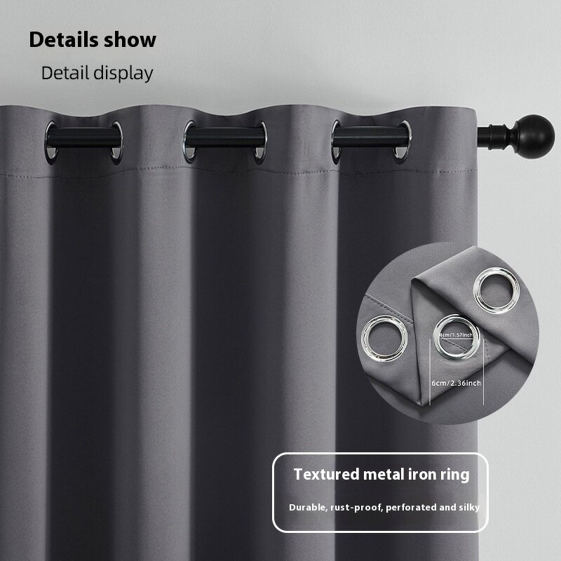 Soundproof Curtains Manufacturer - 3 Layers Noise Thermal Insulted Drapes High Shading Blackout Curtain