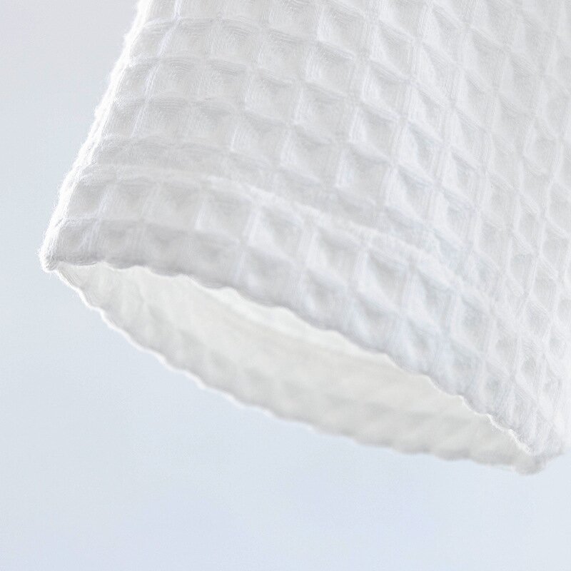 Bathrobe Manufacturer - Japanese Style Cotton Round Extended Honeycomb Waffle Pajama Home Outfit for Couples Hotels