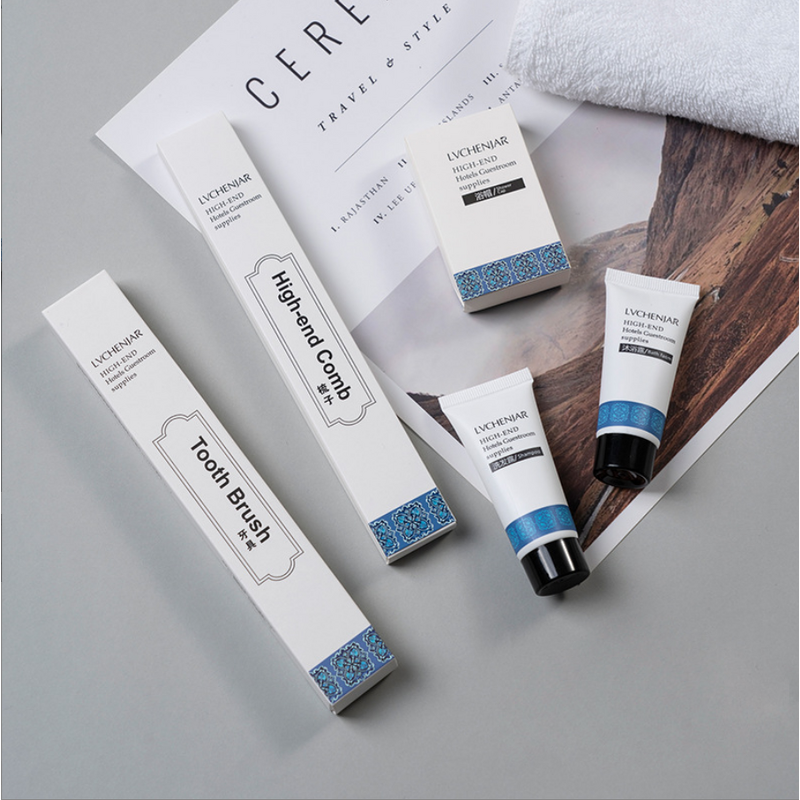Guest Toiletries Kit Manufacturer - Custom Luxury OEM 5 Star Disposable Biodegradable Eco Friendly for Bathroom Hotel Amenities