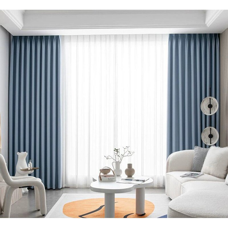 Window Curtain Manufacturer - Blackout Wholesale Google Home Flexible Hotel Shade Shower Custom Drapes