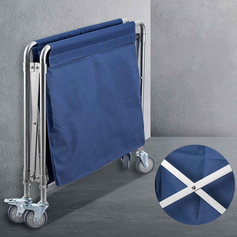 Hotel Linen Trolley Manufacturer - High Quality 4-Wheel Multifunctional for Housekeeping and Cleaning Services Hotel Supplies
