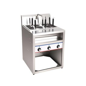 Noodle Pasta Machine Manufacturer - Factory Commercial 6 Holes Basket Cooking Machine Boiler Cooker Table Stainless Steel Cooker