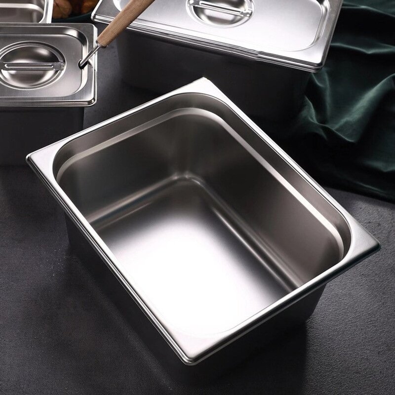 Gastronorm Container Manufacturer - 1/1 1/2 1/4 2/1 1/9 Gn Pan Stainless Steel Hotel Food Pan Buffet Container Gn Pan