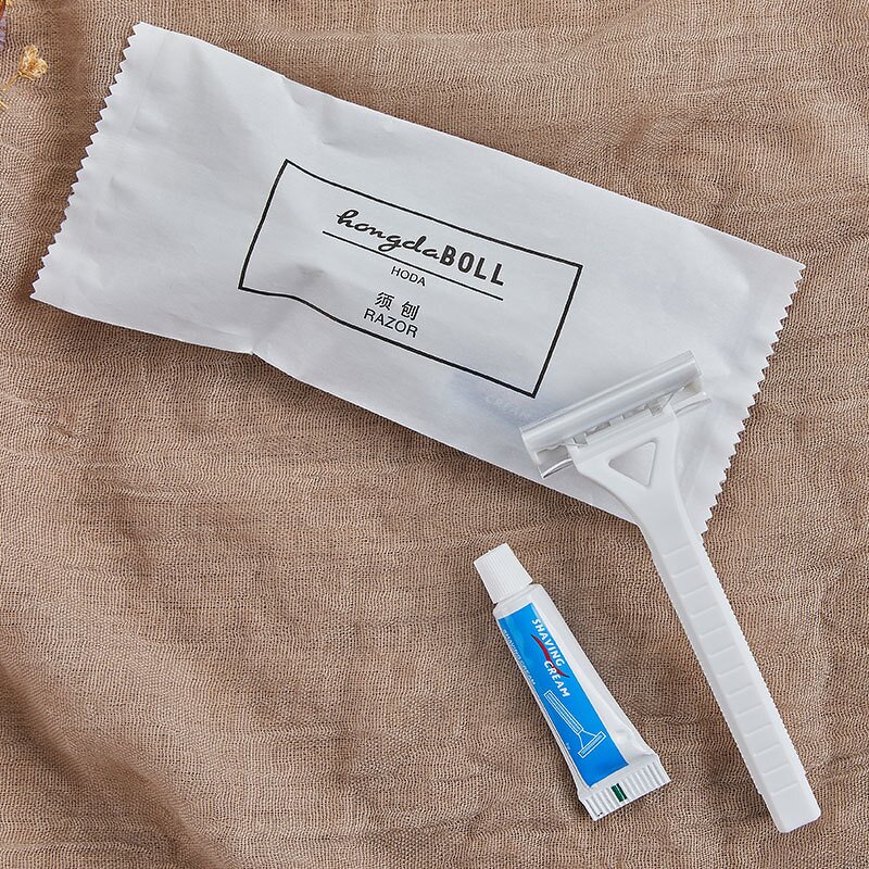 Hotel Supplies Manufacturer - Wholesale Custom Airbnb Disposable Unisex Slippers Wash Set Luxury Bathroom Toiletries Amenity