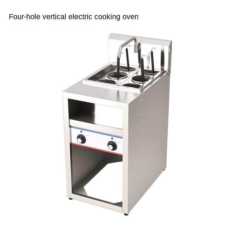 Noodle Pasta Machine Manufacturer - Factory Commercial 6 Holes Basket Cooking Machine Boiler Cooker Table Stainless Steel Cooker