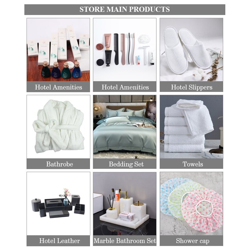 Hotel Amenities Set Manufacturer - One-Stop Lobby Supplies Eco Friendly Bedroom Set for Spa Airbnb