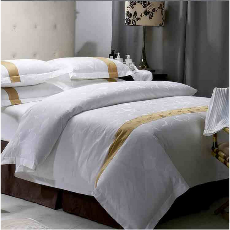 Hotel Bed Sheet Set Manufacturer - Luxury Cotton Soft Microfiber Deep Pocket 4 Piece for Hotel Use