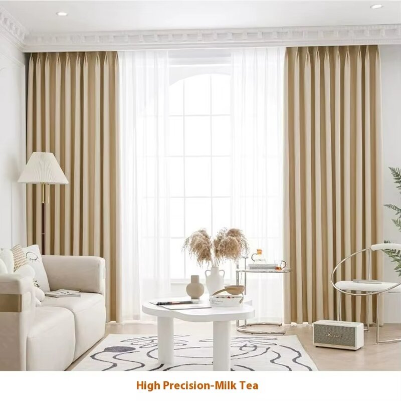 Window Curtains Manufacturer - Classic Solid High Shading Blackout Polyester for Hotel Home Bedroom & Living Room