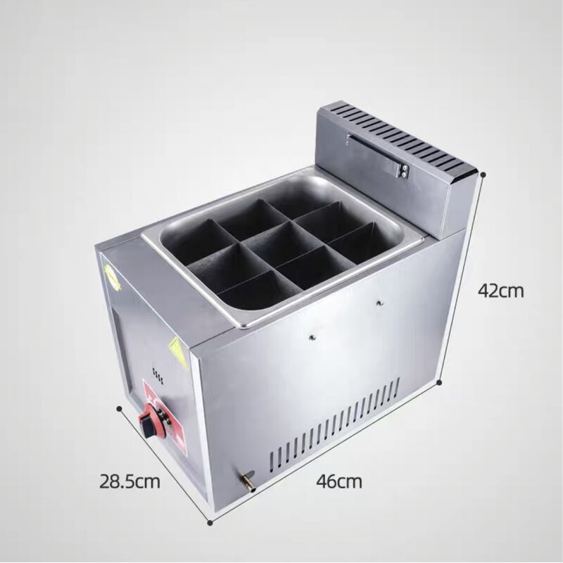 Oden Cooking Machine Manufacturer - Commercial Convenience Store Nine Grid Tabletop Electric Snack Equipment