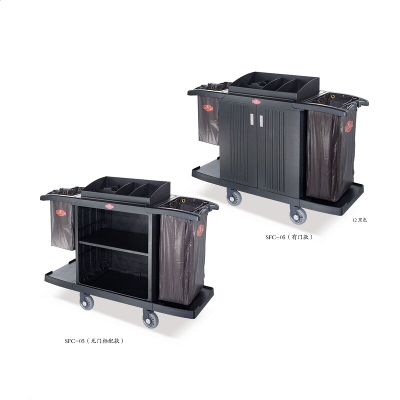 Cleaning Trolley Cart Manufacturer - Factory Direct Hotel Hospital Housekeeping Janitor Cleaning Cart