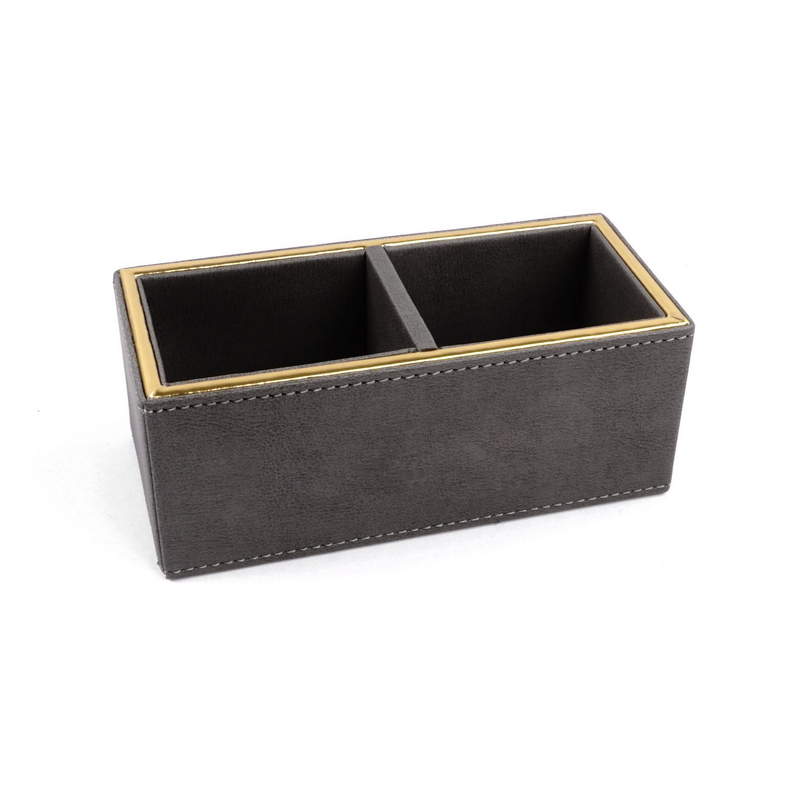 Hotel Guest Room Accessories Manufacturer - Custom Luxury Leather Product Eco Friendly PU Leather Product Hotel Amenities Set