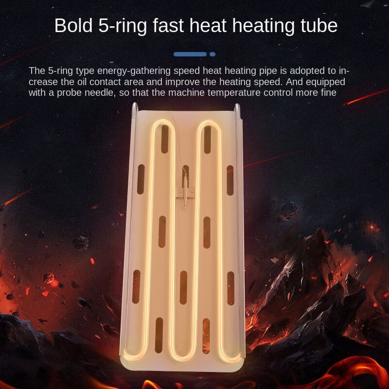 Deep Fryer Manufacturer - 6L 12L Commercial Restaurant Double-tank Single Double-screen Electric