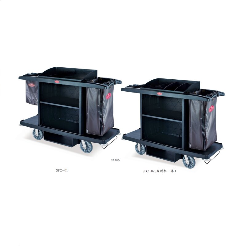 Cleaning Trolley Cart Manufacturer - Factory Direct Hotel Hospital Housekeeping Janitor Cleaning Cart
