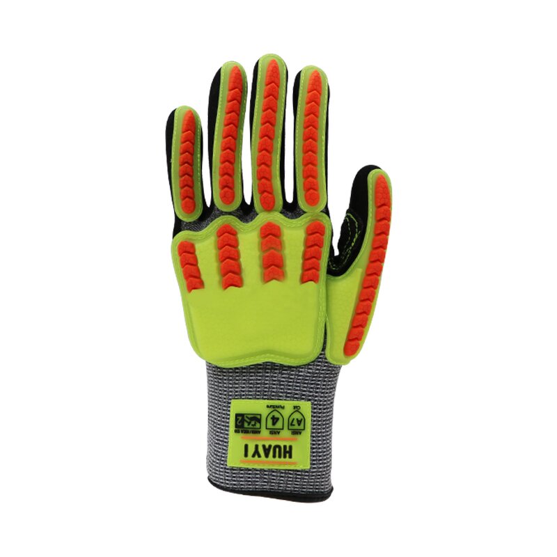 Cut Resistant Gloves - EN388 A7 Sandy Nitrile TPR for Work