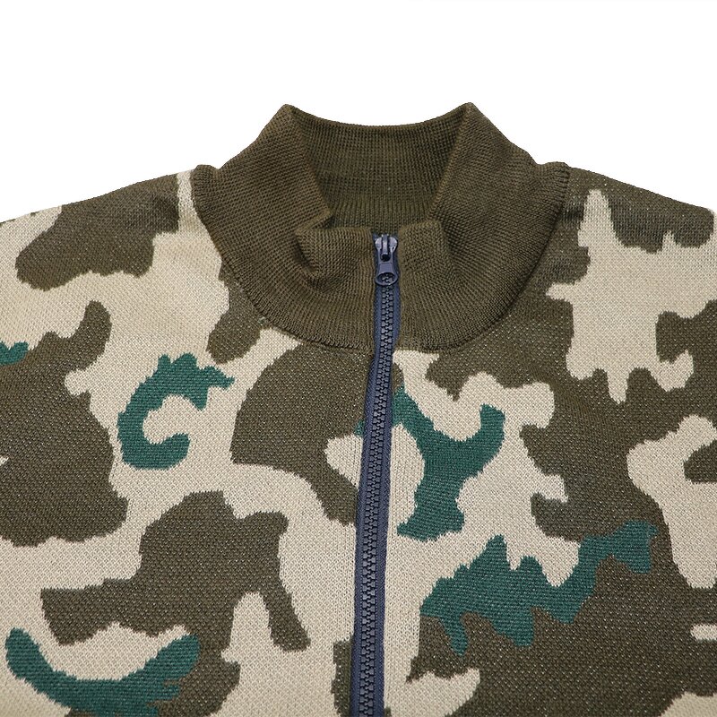 Safety Sweater - UHMWPE Cut Resistant Camouflage Tactical