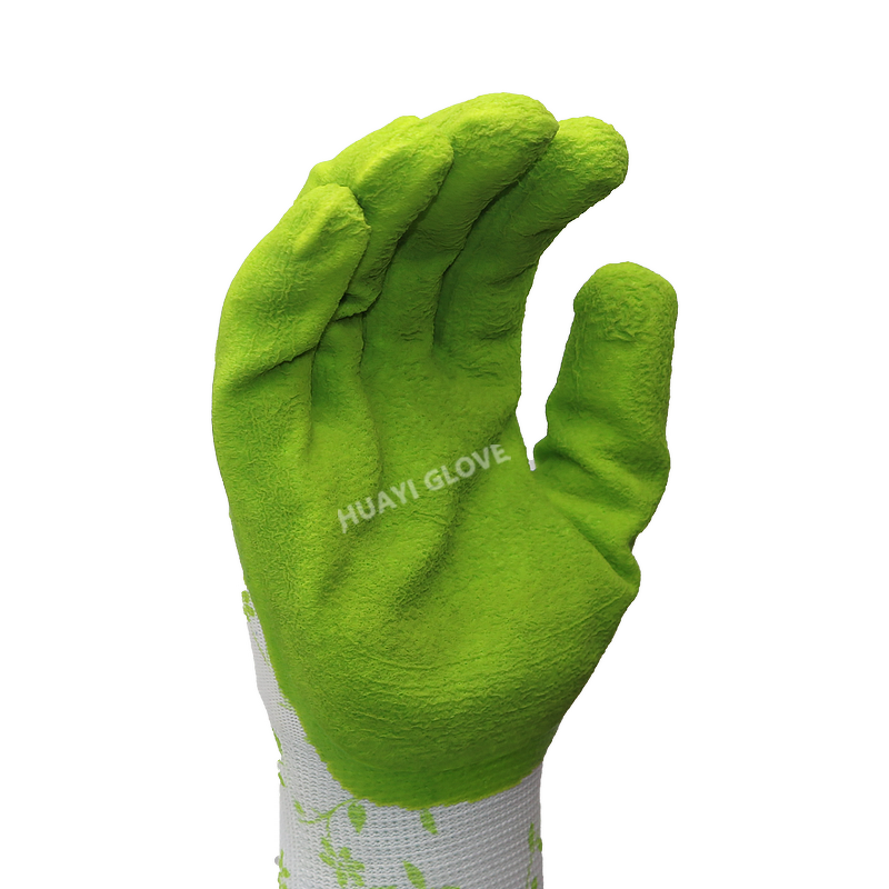 Gardening Gloves - Rubber Coated Kids Floral for Women