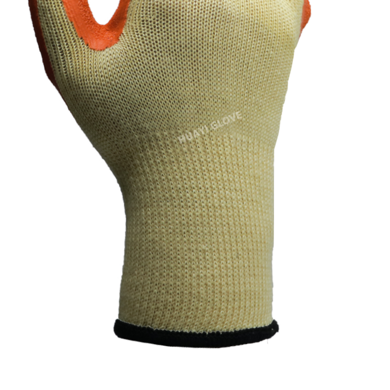 Cotton Gloves - Latex Coating Wear Resistant for Industry