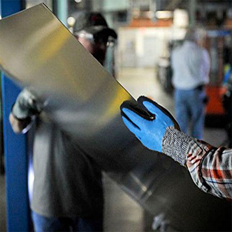 Cut Resistant Gloves - A5 Level Sandy Nitrile for Garden Work