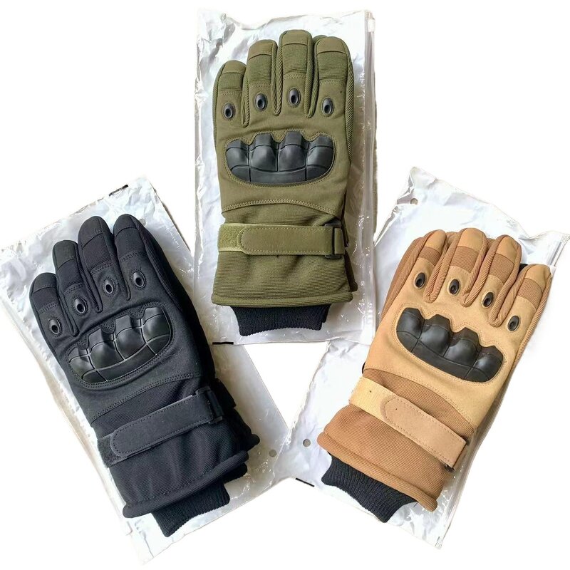 Winter Gloves - Touchscreen Leather Motorcycle Anti Cut