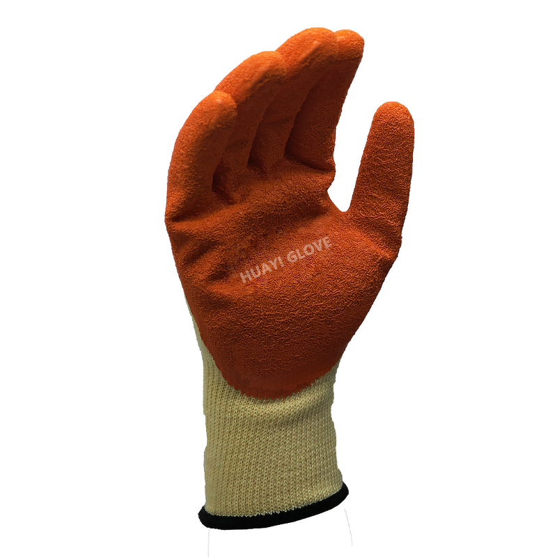 Cotton Gloves - Latex Coating Wear Resistant for Industry