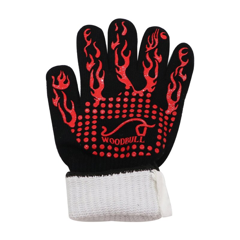 Grilling Gloves - Heat Resistant Silicone Grip for BBQ & Baking