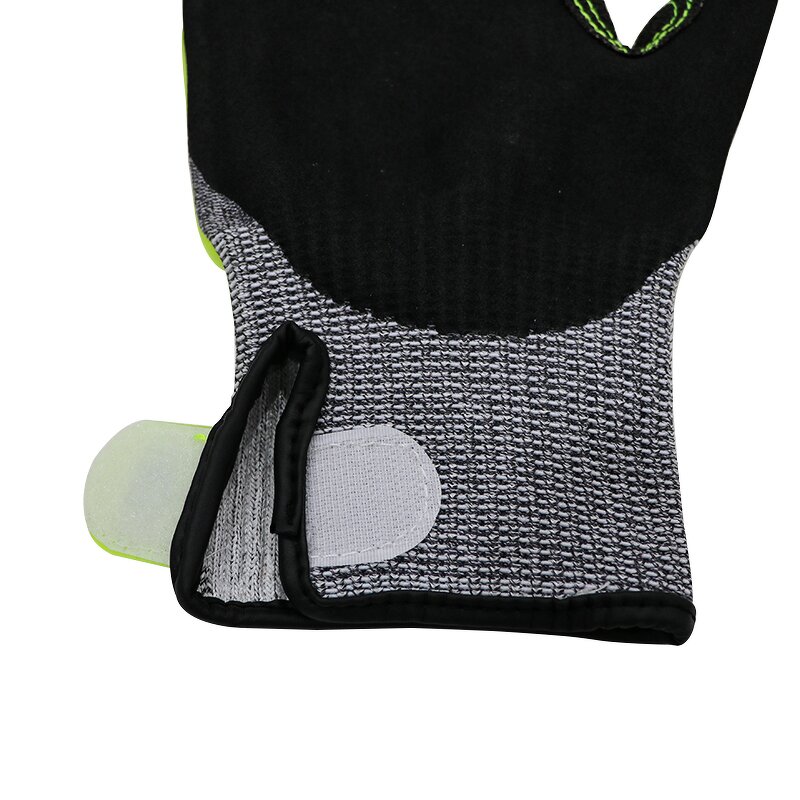 Touch Screen Gloves - Sandy Nitrile Coated ANSI A7 for Oil & Gas