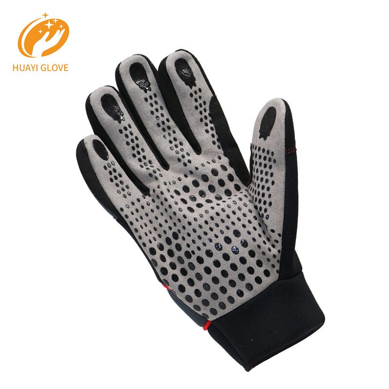 Mechanic Gloves - Multipurpose Silicone Printed Synthetic Leather