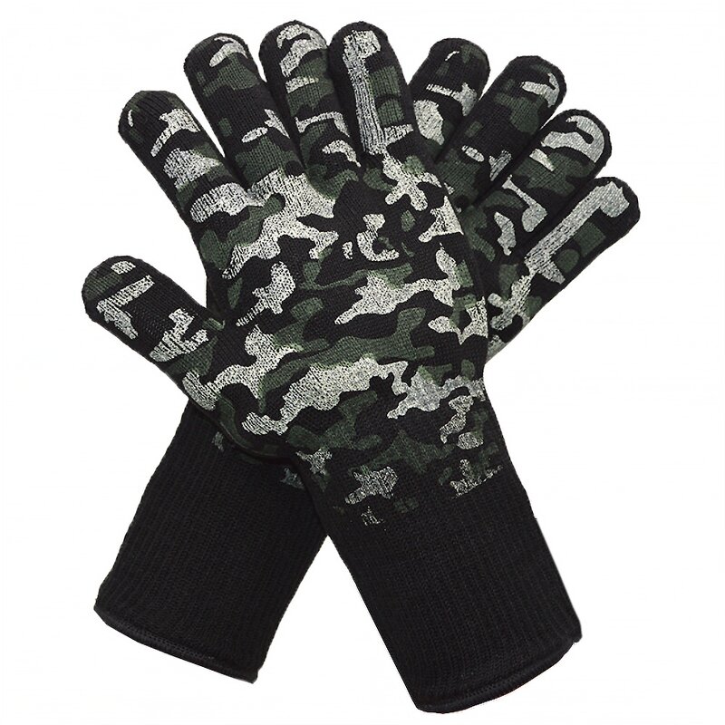Oven Mitts - Customized Aramid Cotton Silicone for BBQ