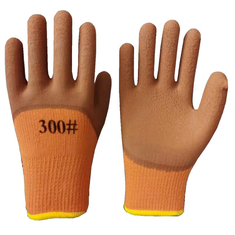 Winter Gloves - 7G Acrylic Foam Latex Anti Slip for Work
