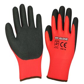 Nitrile Coated Gloves - 13G Polyester Sandy Finish for Industrial Safety