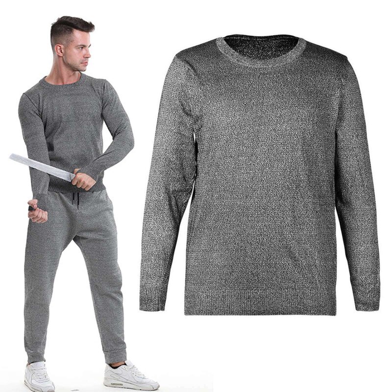 Protective Gear - Level 5 Round Neck Top & Cut Proof Pants Set