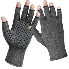 Work Gloves - Waterproof Double Layer Textured Latex for Winter
