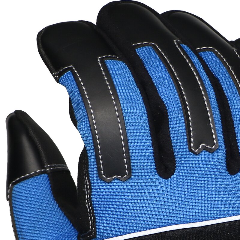 Work Gloves - Synthetic Leather Palm Vibration Resistant for Auto