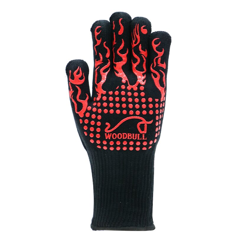Grilling Gloves - Heat Resistant Silicone Grip for BBQ & Baking