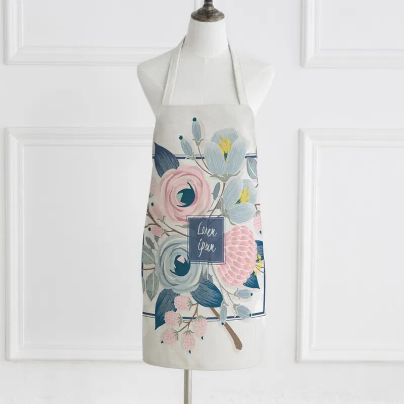 Canvas Aprons - Custom Fabric Pattern for Kitchen & Garden