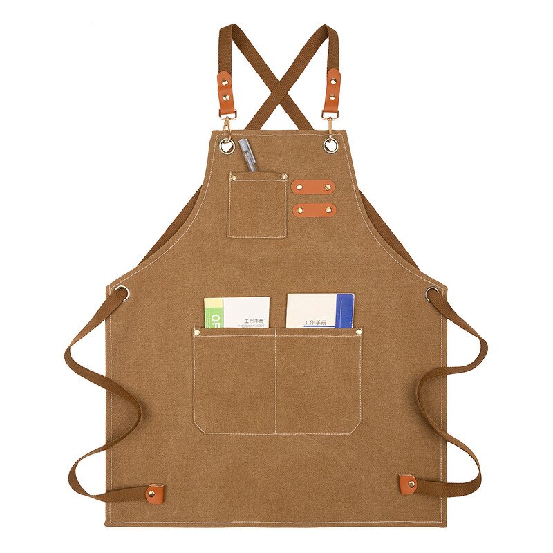 Grill Aprons - Custom Unisex Canvas with Pocket for Cooking