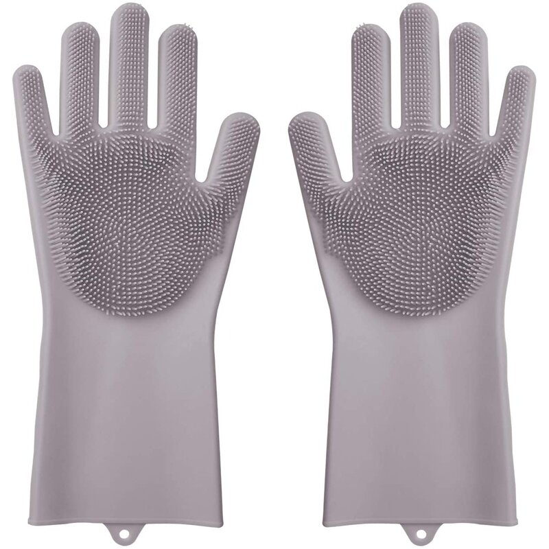 PVC Gloves - Red Heat Oil Chemical Heavy Duty Oil Resistant