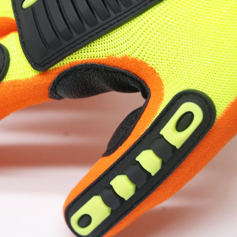 Impact Resistant Gloves - Nitrile Dipped TPR for Oilfield