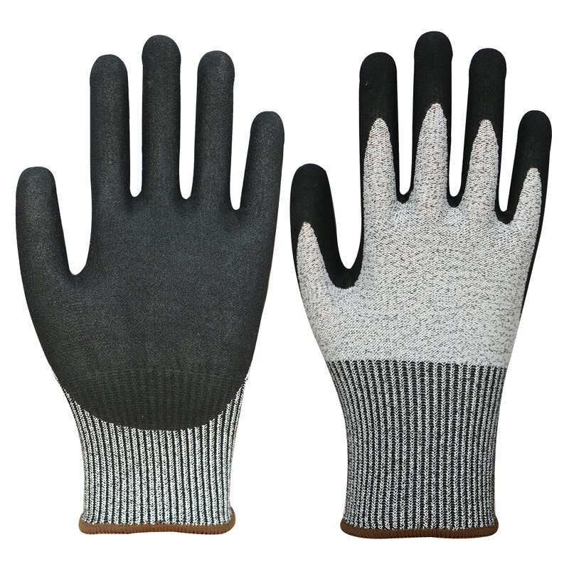 Cut Resistant Gloves - CE EN388 4343D Level 5 13G HPPE