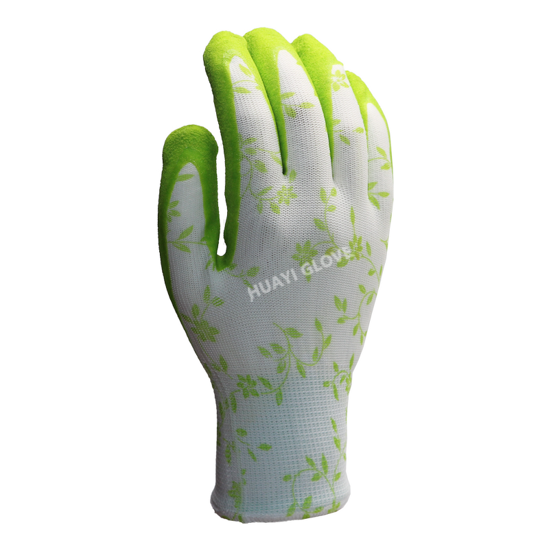 Gardening Gloves - Rubber Coated Kids Floral for Women