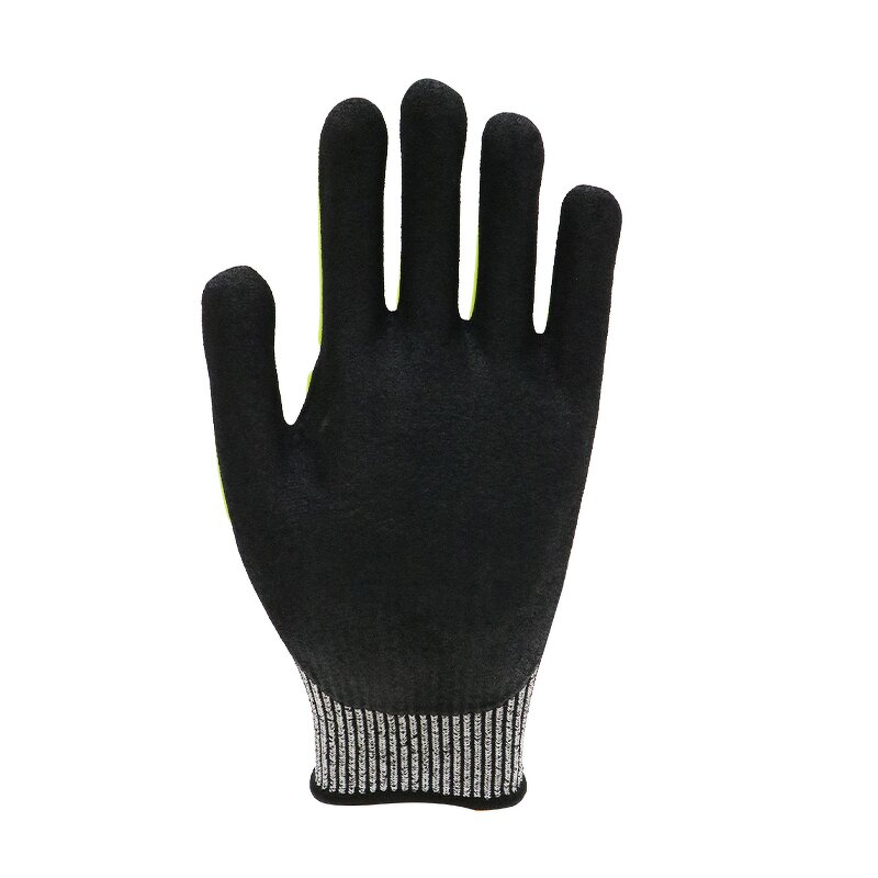 Labor Protection Gloves - HPPE Palm Sandy Nitrile TPR Pods