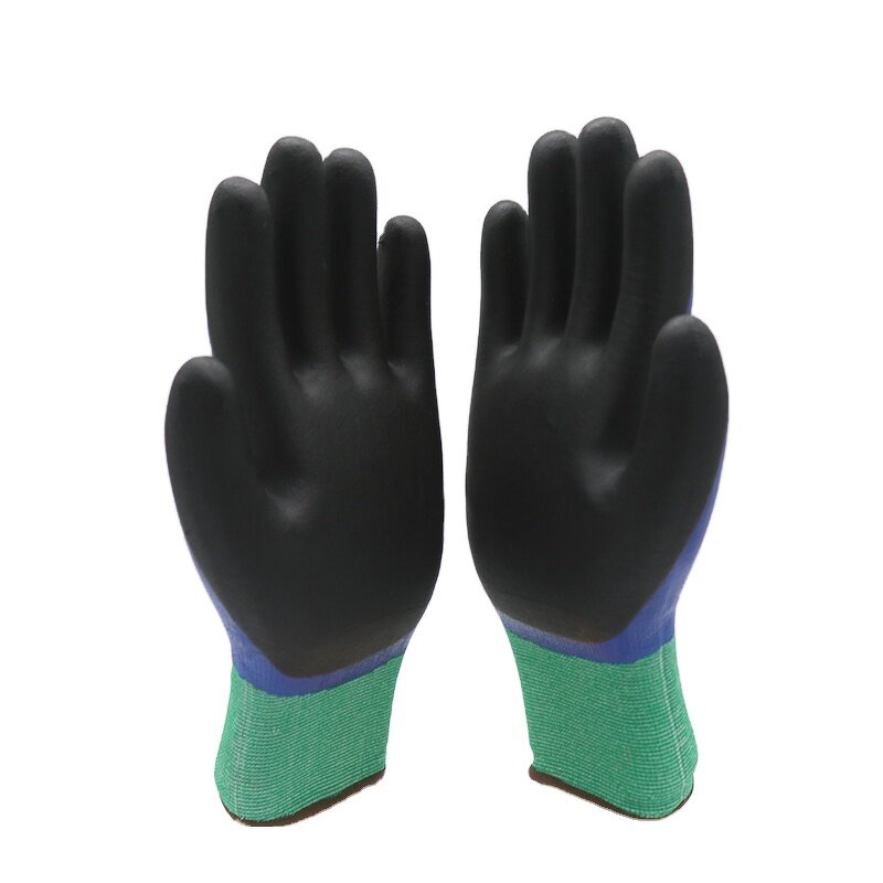 Nitrile Gloves - Sandy Foam Coated for Automotive Assembly
