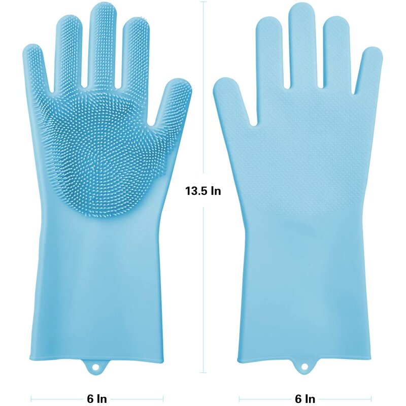 PVC Gloves - Red Heat Oil Chemical Heavy Duty Oil Resistant